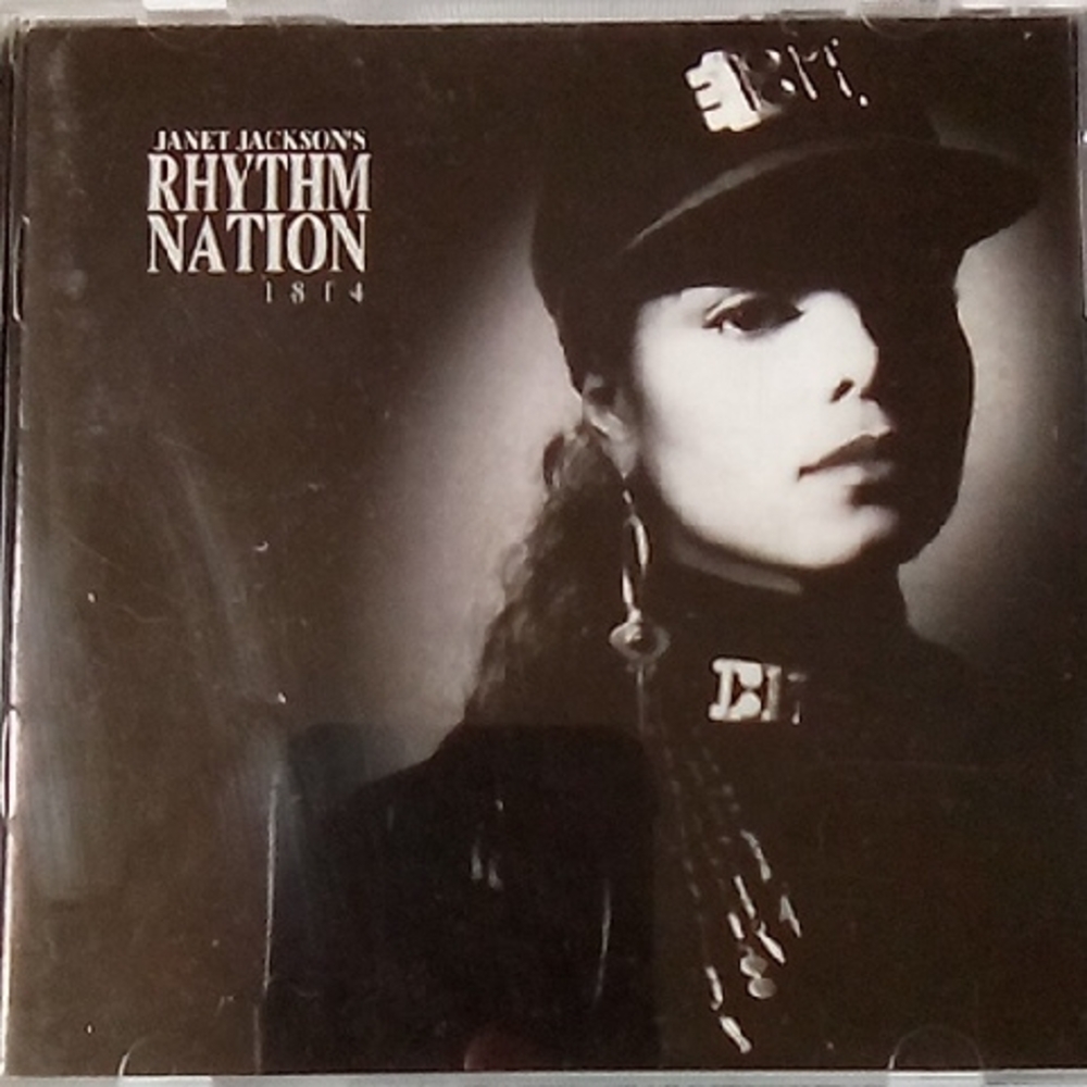 JACKSON's Rhythm Nation 1814 CD - Black Cover